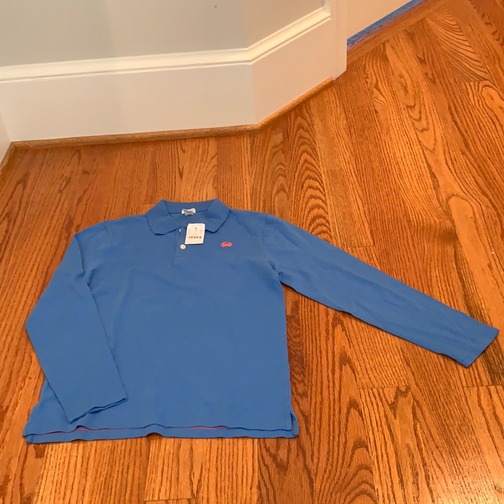 Blue Polo shirt, crewcuts, Size 12